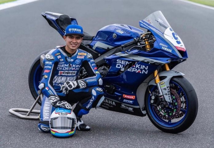 Galang Hendra Pratama siap menghadapi Seri 1 World Supersport Championship (WSSP 600) di Phillip Island Australia (3)