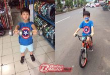 Pembalap Cilik Asal Lubuklinggau Ini Hanya Fokus Latihan Fisik Selama Pandemi