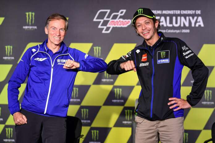 Lin Jarvis Dan Valentino Rossi