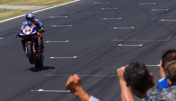 Toprak Pata Yamaha Superbike Misano