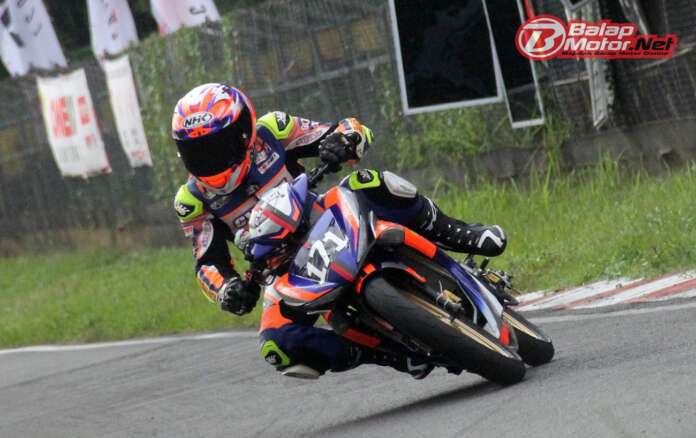 Aksi Rere di Oneprix