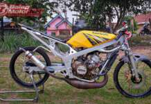 Nih Ninja STD Paling Kencang di Drag Bike Muara Bungo, Milik Boss Balap Jawara Racing Palembang