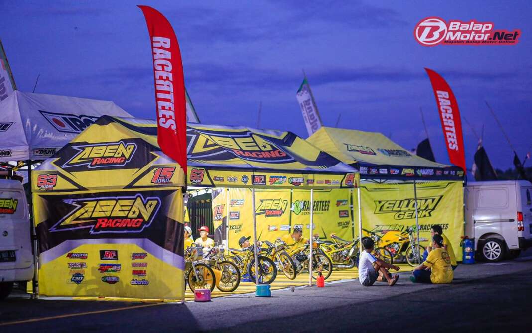 Nih Skuad Yellow Genk Aben Racing Divisi Drag Bike di 2022