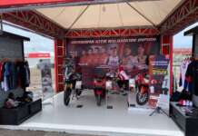 Totalitas DNA Balap Warnai Booth Honda di GP Mandalika