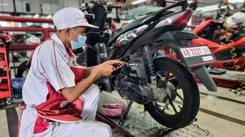 Ahm Buka Layanan Pengecekan Rangka Esaf Di Ahass Balapmotor Net