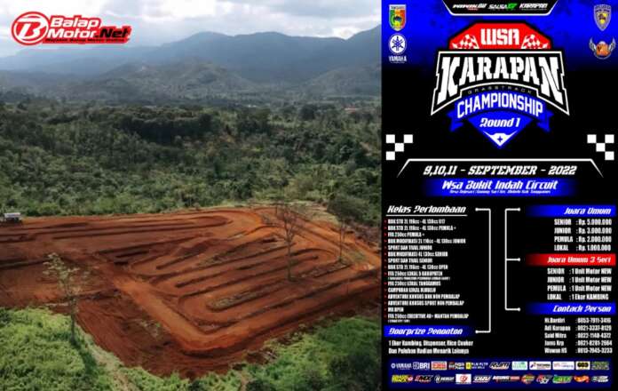 Sirkuit Bukit Indah Tanggamus Lampung