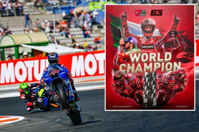 Alex Rins Pecco Bagnaia Juara Dunia