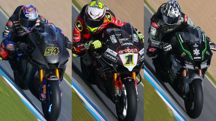 Trio WorldSBK Toprak Bautista Jonathan Rea
