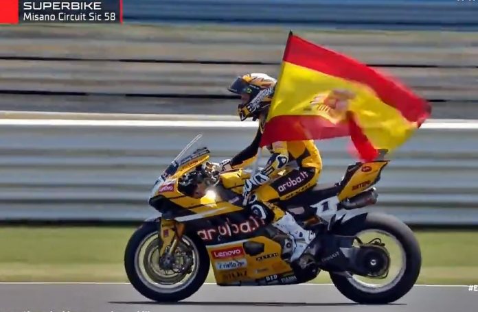 Alvaro Bautista Ducati WSBK