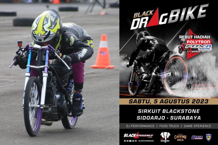 Black Drag Bike