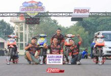 Nurion CS (Efje Global Indo) Sukses Sikat Juara Umum Matic Open Kita Kita Road Race Subang