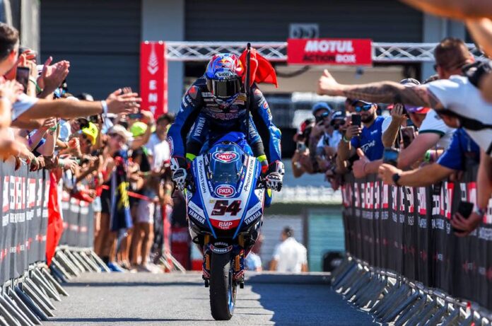 Toprak Razgatliolgu yamaha WorldSBK Prancis