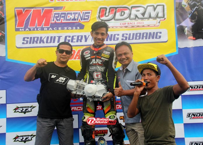 Robby Rizaldi Juara Umum dapat Mesin Daytona
