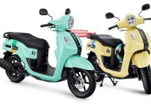 Yamaha Hadirkan Dua Warna Baru Fazzio Hybrid, Neo Mint dan Neo Yellow