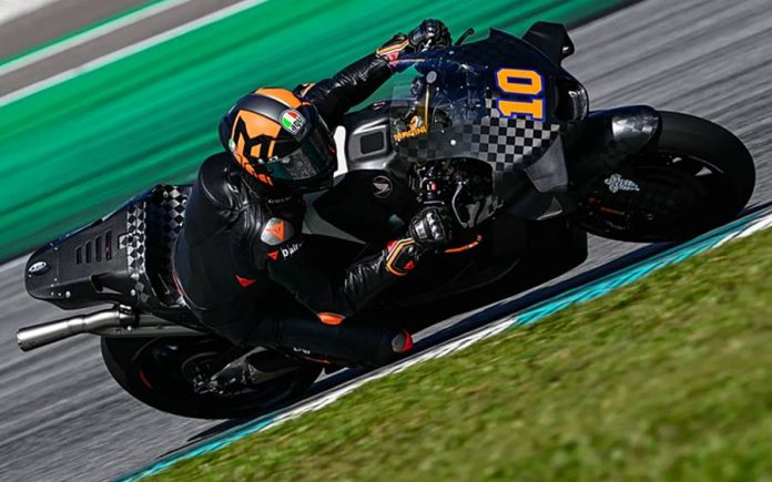Luca Marini Tes MotoGP Sepang 2024