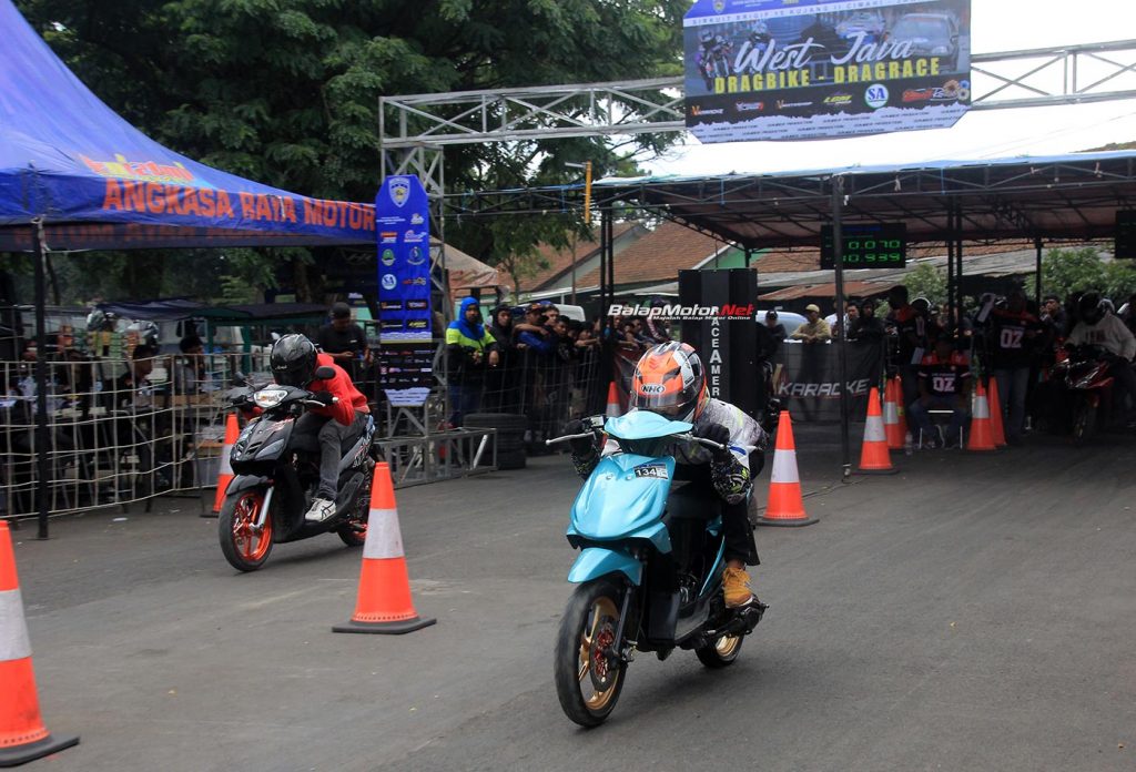 West Java Drag Bike 2024 Cimahi Diserbu 656 Starter, Antusias Spesial ...