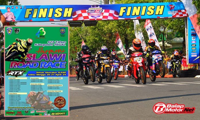 Balap Road Race Slawi 2024