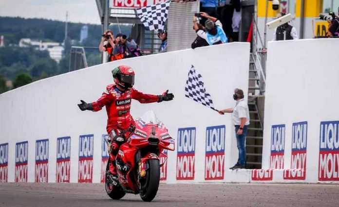 Pecco Bagnaia Juara MotoGP Jerman