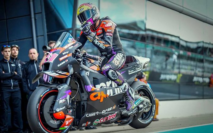 Aleix Espargaro Aprilia GP Inggris