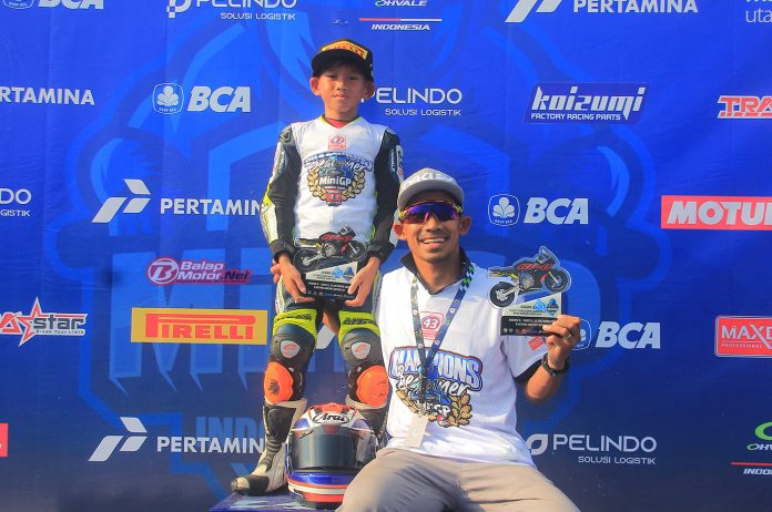M Ali Imamudin dan sang ayah M Fadli Imammudin