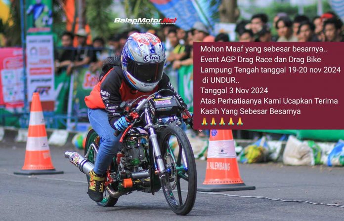 Musa Ahmad Drag Bike Diundur