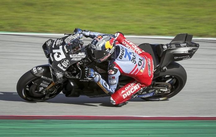 Alex Marquez Ducati Tes MotoGP Catalunya