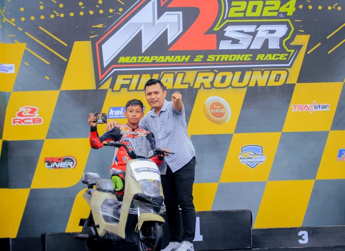 Rafif Sadya juara umum Beginner M2SR Road Race 2024