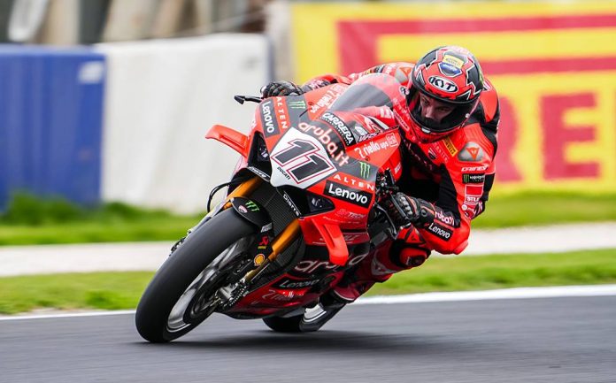 Nicolo Bulega Tes WSBK Australia