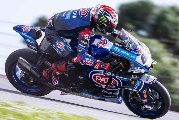 Jonathan Rea Pata Yamaha