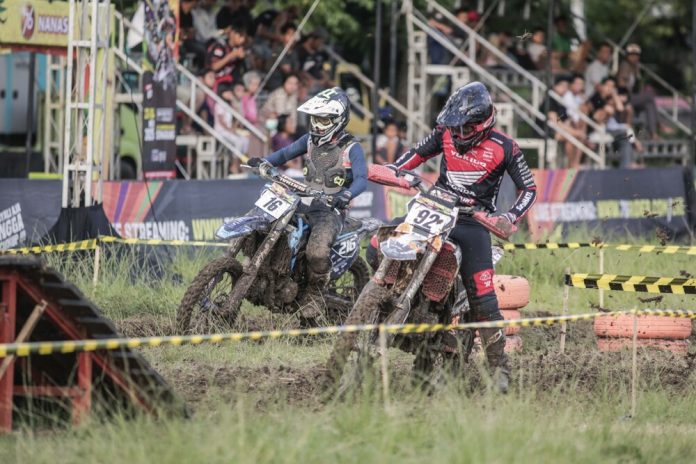 8. Trek yang licin dan berlumpur jadi tantangan para rider pada Trial Game Dirt 2025 di Semarang
