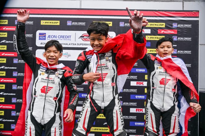 Abimanyu Fermadi Juarai Race 1 Honda Thailand Talent Cup Sepang, Malaysia 20251