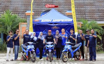 SMK Yapema Racing Team Siap Debut di Bupati Pringsewu Cup Road Race 2026