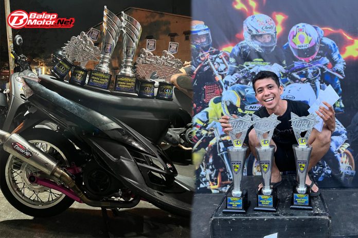 Dari Road Race ke Drag Bike, Zakki Fuadi Langsung Borong Juara Sebagai Joki & Engine Builder