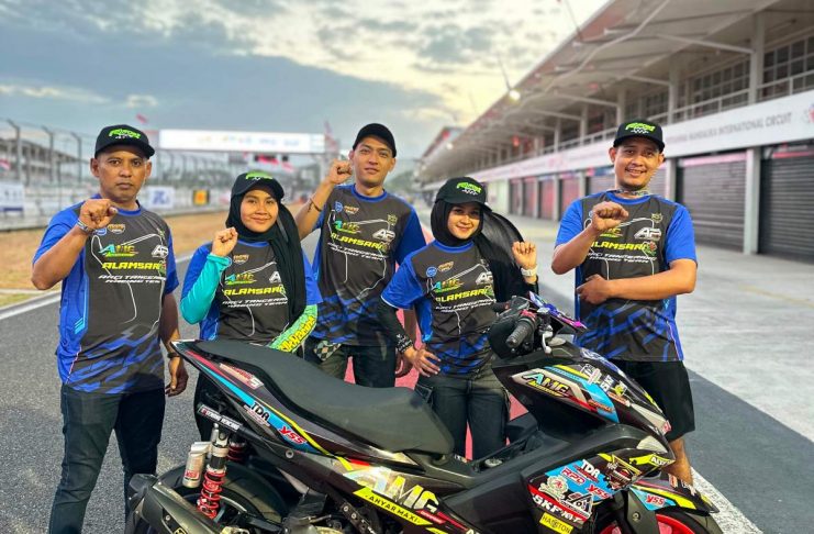 Duet Pembalap Wanita Ganas Fisichella KW & Eca Sabana Dibawa ARCI Tangerang Panaskan YCR Padang