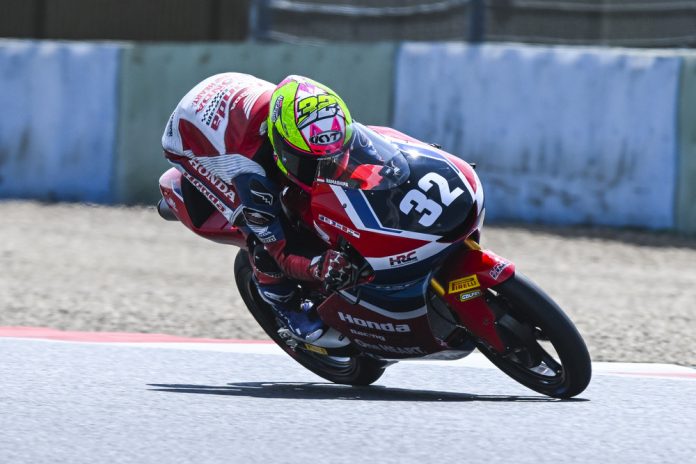 Aksi MK Ramadhipa FIM Junior GP1