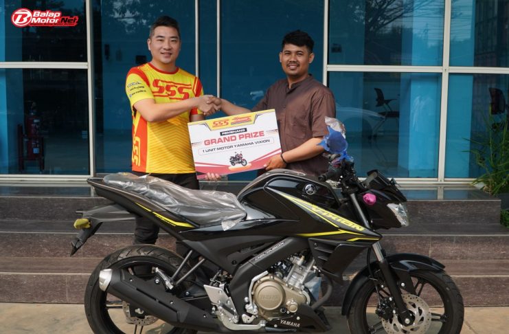 Niatnya Cuma Cek Keaslian Produk Rantai SSS, Beni Akbar Justru Bawa Pulang Yamaha Vixion