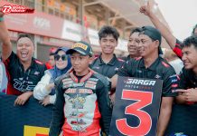 Edrin Ahza Hartge dan Honda TMS Bali Pecah Telur Podium di Mandalika Racing Series 2026 Rd 3
