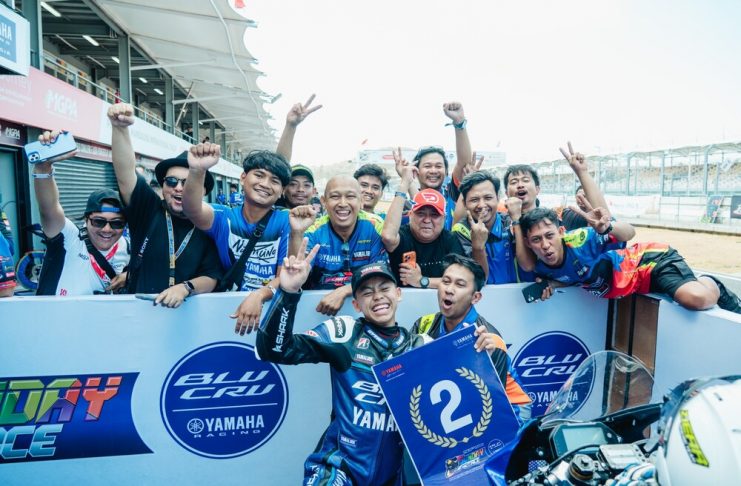 Talenta Masa Depan Yamaha Indonesia Bersinar, Dua Podium Diraih di R3 BLU CRU Mandalika