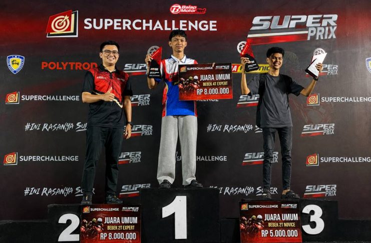 Daftar Juara Umum Putaran 4 Superchallenge Superprix GBT Surabaya 2026