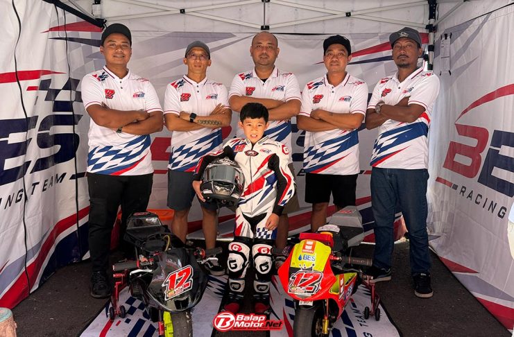 Hadir Bersama BES Racing Team, Raja Salman Terbaik di Pocket Bike Basic Motoprix Subang