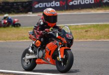 Jalani Debut Balap Minisport 160, Satria Arfanur “Spider Kids” Raih Double Podium di Motoprix Subang