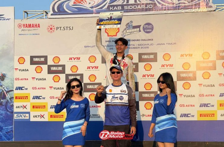 Dadan KR dan David Dominan, Sabet Juara Umum Shell BLU CRU Yamaha Enduro Challenge Sidoarjo