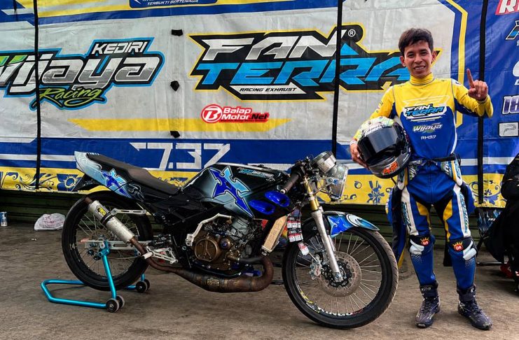Ninja Fanterra BF Racing Wijaya Dominasi Pertarungan Sunmory Black Drag Bike Sentul