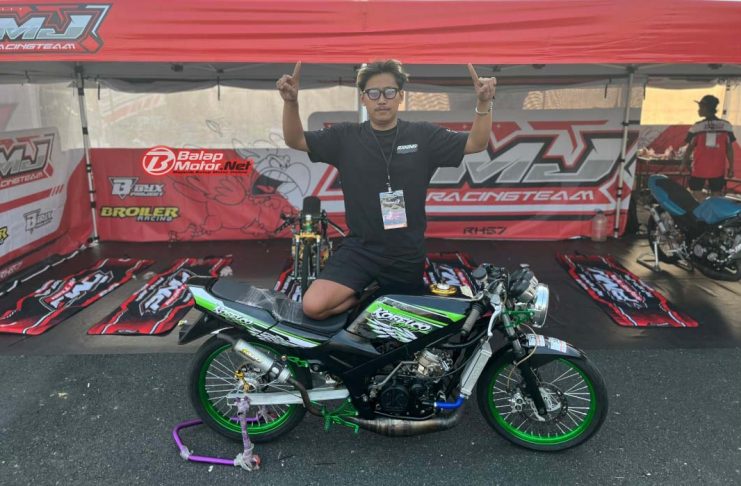 Perdana Main 402m, Ninja Sunmory PMJ x Kobelco Langsung Borong Podium 1 2 3