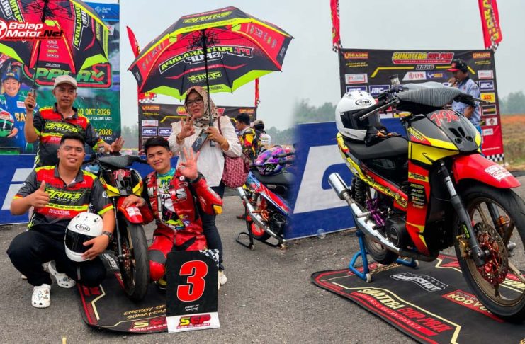 Gaet Aqshal Ilham, FizR Dam’s X Apotek Dara Putra Japa Raih Double Podium di SCP Skyland