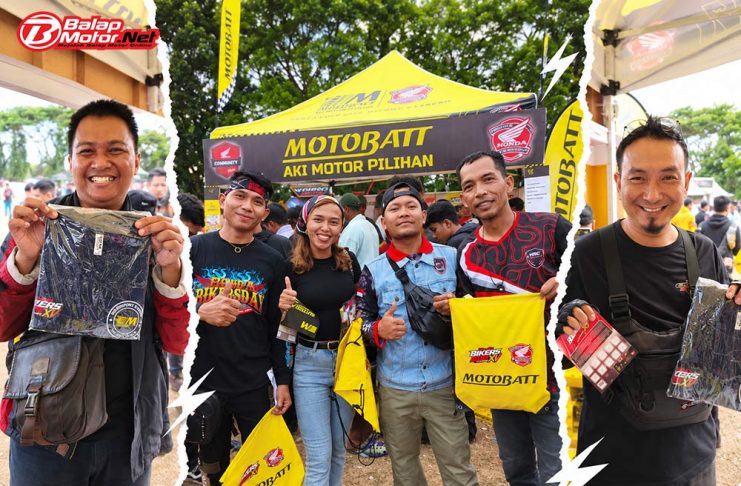 Motobatt Meriahkan Honda Bikers Day 2026, Dekatkan Produk dan Pererat Kebersamaan Bikers