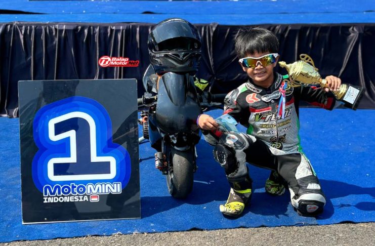 Kavin Ardana Sukses Borong Podium di Motomini Indonesia Seri 3-4 Semarang