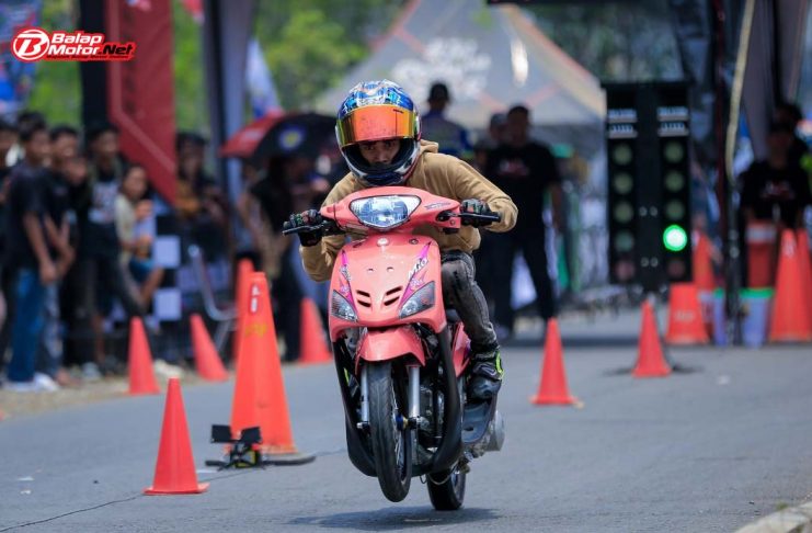 Masih Dalam Tahap Riset, Mio “Sakura” Tampil Dominan dan Sukses Jadi Yang Tercepat di LDC Tubaba!