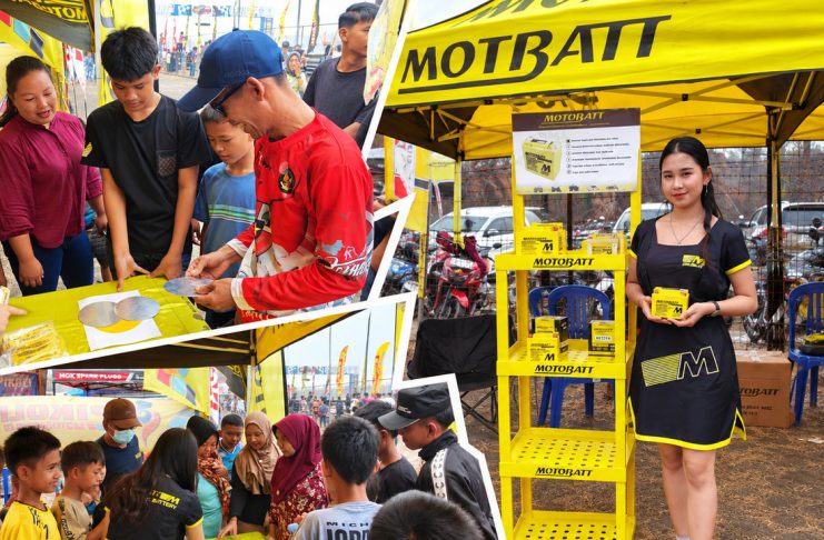 Motobatt Hadirkan Games Interaktif untuk Penonton Sumatera Cup Prix 2026