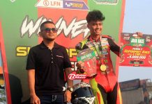 Java Race Surabaya: Aldiaz Aqsal Tampil Begitu Kuat Superpole Race MP1